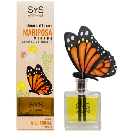 sys-ambientador-mikado-decco-diffuser-wild-animal-mariposa-raiz-angelica-90-ml