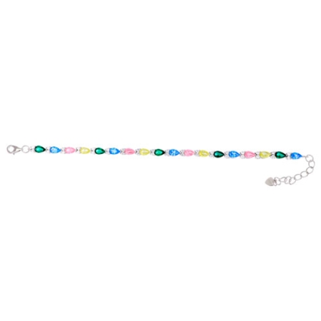 ziane-Farfalla-bonetti-plata-de-ley-925-pulsera-rainbow