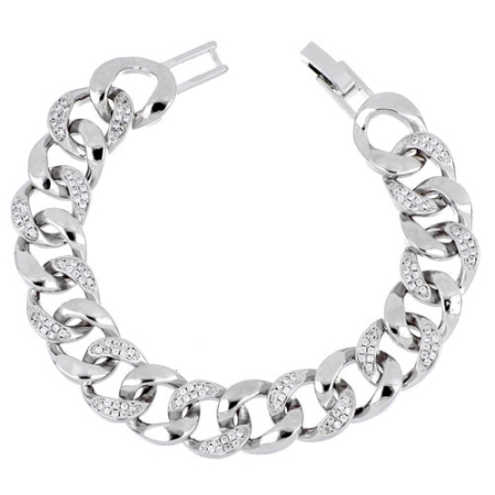 farfalla-bonetti-pulsera-link-mix-rodio