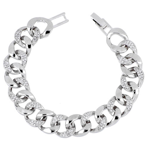 farfalla-bonetti-pulsera-link-mix-rodio